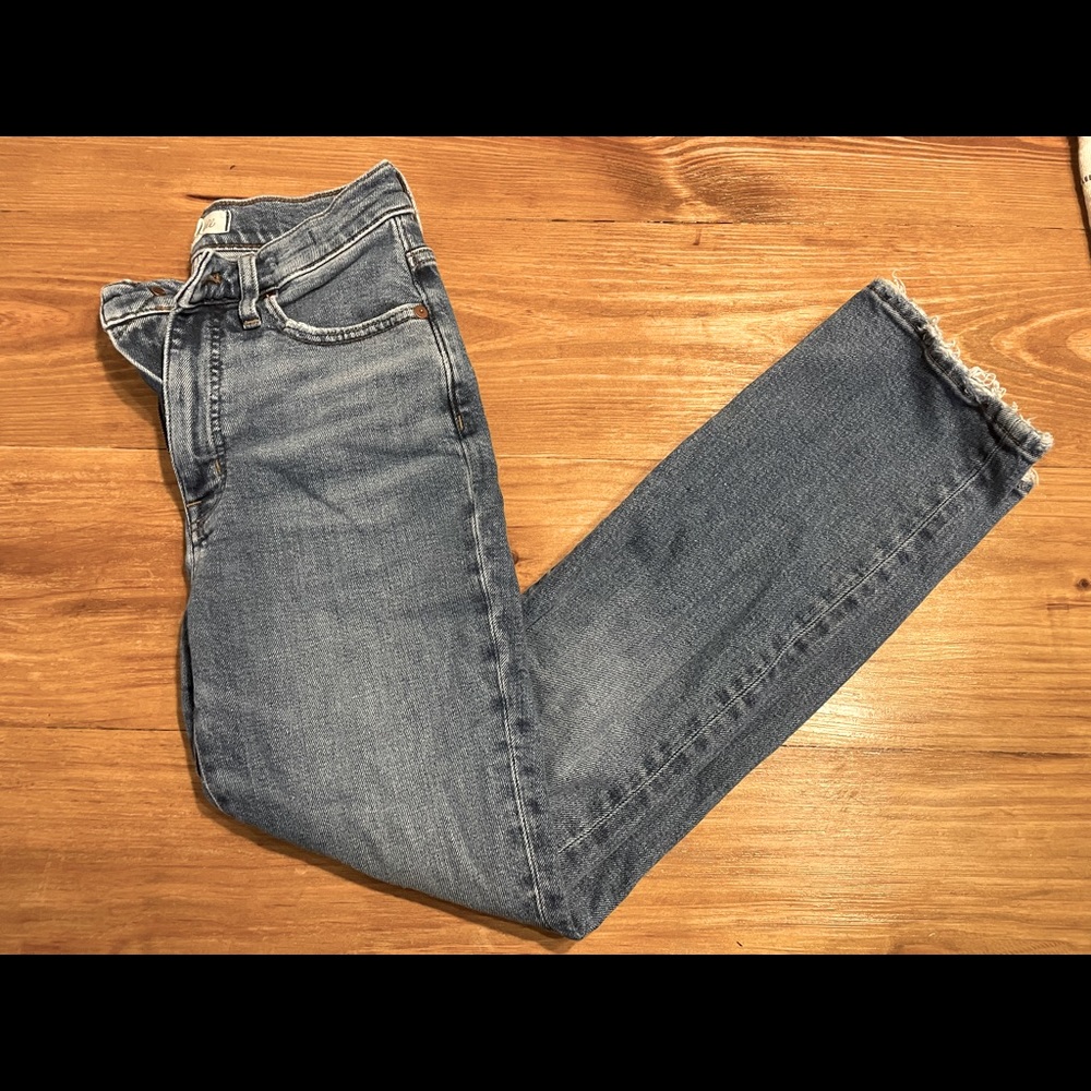 Madewell high waisted Demi Bootcut Jeans